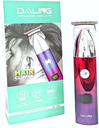 DALING DL-1566 ZERO TRIMMER Trimmer 120 min  Runtime 3 Length Settings
