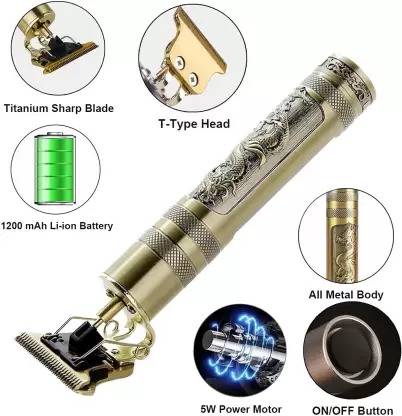HOOME Hair Removal Machine Fully Waterproof Trimmer Trimmer 120 min  Runtime 4 Length Settings