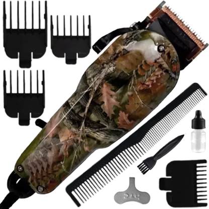 HDF Smart Corded Hair Trimmer Beard Shaver Hair Cutting Tool Trimmer 0 min  Runtime 4 Length Settings
