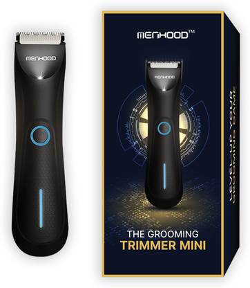 MENHOOD Grooming Trimmer Mini for Men, Waterproof, Cordless, Upto 90 Min Run-Time Fully Waterproof Trimmer 90 min  Runtime 6 Length Settings