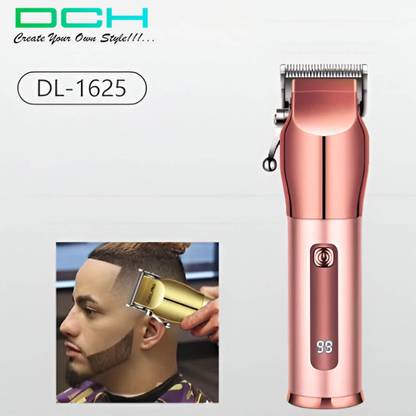 DCH Daling DL-1625i Rechargeable Hair Clipper With Digital Display Trimmer 120 min  Runtime 4 Length Settings