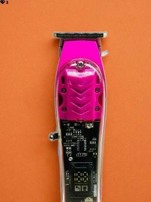 BAYEEN X432 M853T Transparent Hair Clipper Power Display & Electric Trimmer for Men Fully Waterproof Trimmer 140 min  Runtime 3 Length Settings