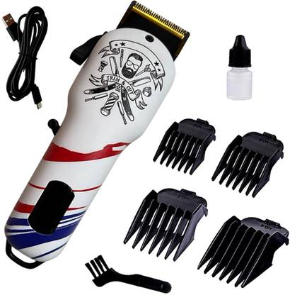 KE EMI Rechargeable With LCD Display wireless operated adjustable smooth Fully Waterproof Trimmer 180 min  Runtime 4 Length Settings