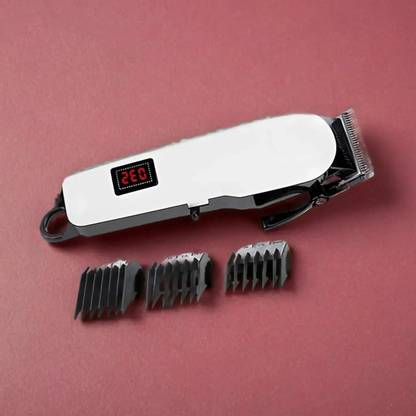 Sagaft A80Barber machines, Professional Hair clippers Electric Cordless LCD Hair Fully Waterproof Trimmer 300 min  Runtime 4 Length Settings