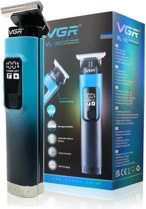 VGR VL-985 Limited Edition Professional Hair Clipper with Trimmer 200 min  Runtime 3 Length Settings