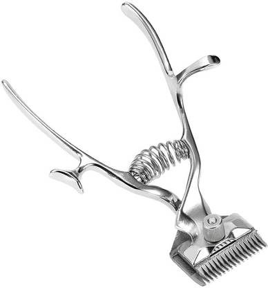 SILNOVO BARBER TOOLS HAND HAIR CLIPPERS MANUAL TRIMMER CUTTER FOR ADULT BABY AND PET Trimmer 100 min  Runtime 10 Length Settings