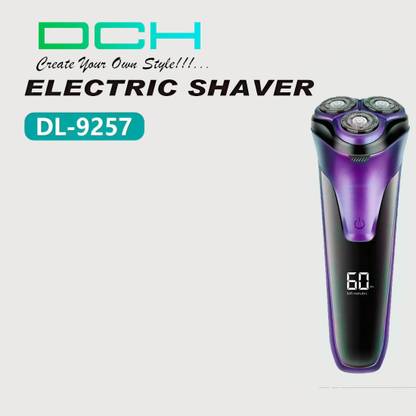 DCH DL-9257 n Multicolor Rechargeable Shaver with Digital Display For Men and Boys Trimmer 120 min  Runtime 0 Length Settings