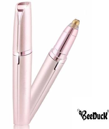 BeeDuck Eyebrow Trimmer Face, Lips, Nose Hair Removal Trimmer, face Hair Remover Trimmer 120 min  Runtime 0 Length Settings