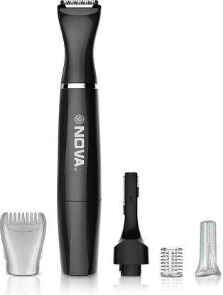 NOVA NLS 534 Sensi-Trim Touch Fully Waterproof Trimmer 120 min  Runtime 4 Length Settings