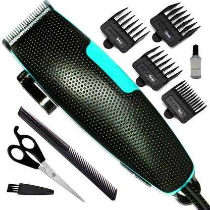 DSSFD Professional Electric Wired Heavy Duty Low Noise Adjustable Hair Cutting Machine Fully Waterproof Trimmer 0 min  Runtime 1 Length Settings
