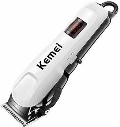 Kemei KM-809A Professional Design Perfect Shaver Hair Clipper and Trimm Grooming Kit 120 min  Runtime 4 Length Settings