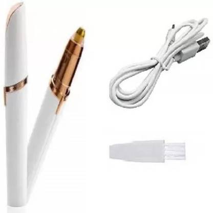 SERCUI Women’s Portable Painless Safe Electric Battery Operated Eyebrow Hair Remover Trimmer 90 min  Runtime 0 Length Settings