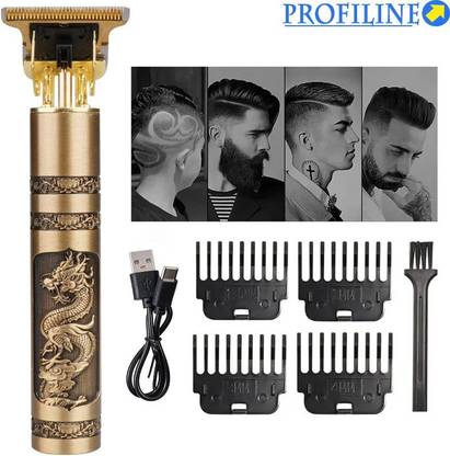 Profiline Professional Vintage T9 Hair Cutting Machine Vintage Hair Clipper Trimmer 60 min  Runtime 4 Length Settings