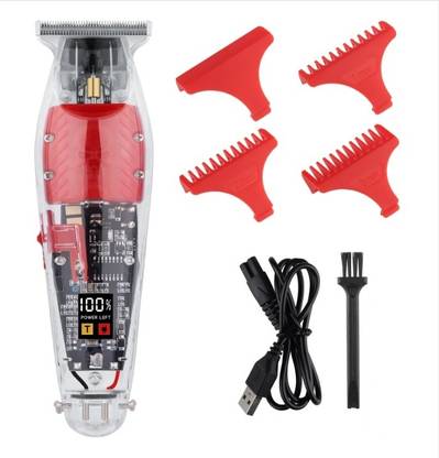 WunderVoX Rechargeable Hair Trimmer Small Silent Hair Clipper-x Trimmer 240 min  Runtime 4 Length Settings