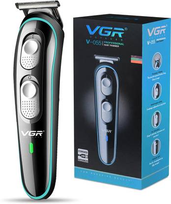 VGR Professional Corded & Cordless Trimmer 120 min  Runtime 3 Length Settings