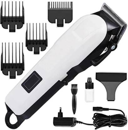 TKPO Powerful Hair Cutting Machine Rechargeable Hair Shaver Beard Razo Fully Waterproof Trimmer 240 min  Runtime 4 Length Settings