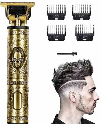 WAIKIL golden stainless steel hair trimmer Grooming Kit 120 min  Runtime 8 Length Settings