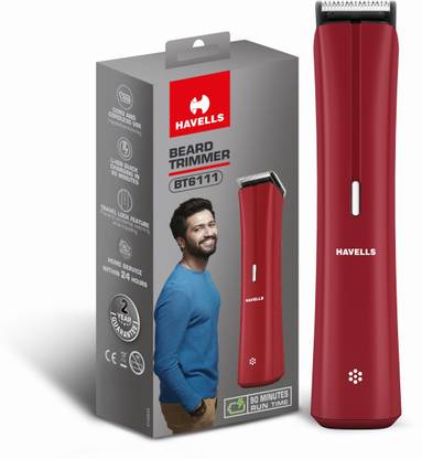 HAVELLS BT6111 Trimmer 90 min  Runtime 12 Length Settings