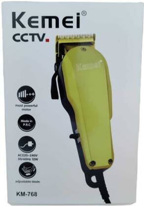 Kemei KM-768 Trimmer 8640 min  Runtime 3 Length Settings
