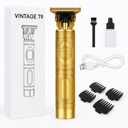 v enterprise gwalior T9-GOLD Trimmer 90 min  Runtime 4 Length Settings