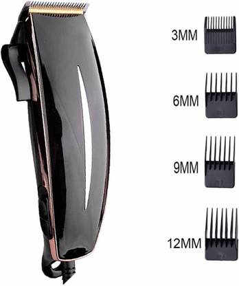 REWT Professional Hair Clipper Hair Trimmer Beard Shaver Corded Hair Cutting Machine Trimmer 0 min  Runtime 4 Length Settings