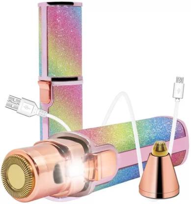 MELZRON Electric Hair Removal, Women's Facial Hair Remover, Lipstick Shape Body Facial Trimmer 180 min  Runtime 1 Length Settings