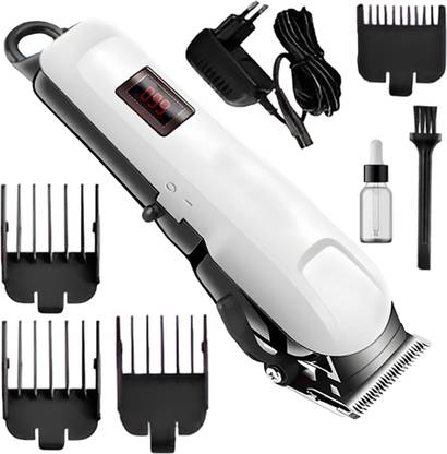 Jeemi Rechargeable Professional Hair Clipper Salon Trimmer Fully Waterproof Trimmer 240 min  Runtime 4 Length Settings