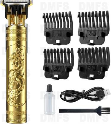 FINIXFLEXOPRINT T9 Dragon Style Cordless Hair & Beard Trimmer for Men | Zero Gapped T-Blade  Shaver For Men