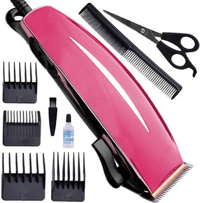 skoda Professional High Power Hair Clipper, Low Noise Adjustable Corded Trimmer Fully Waterproof Trimmer 0 min  Runtime 4 Length Settings
