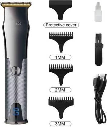 HASRU hair clippers cortador de pelo rechargeable barber machine trimming hair T blade Trimmer 90 min  Runtime 5 Length Settings