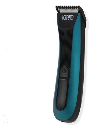 iGRiD Senso Trimmer Groin and Body Trimmer for Men Fully Waterproof Trimmer 90 min  Runtime 0 Length Settings