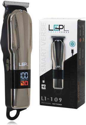 LEPL L1-109 Smart Professional Hair with Led Display Trimmer 90 min  Runtime 4 Length Settings