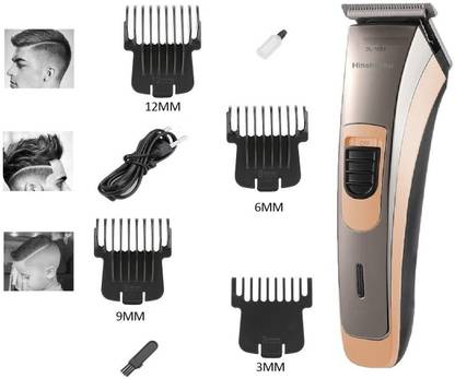 Zailie ( DL-1053 ) Perfectly Professional Hair Trimmer 60 min  Runtime 4 Length Settings
