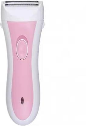 Dazzel Flex Women's Rechargeable Double Shaver for Under Arms,Legs Fully Waterproof Trimmer 45 min  Runtime 1 Length Settings