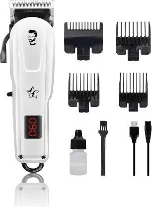Flipkart SmartBuy Professional Rechargeable and Cordless FKSB 109A Hair Clipper Fully Waterproof Trimmer 120 min  Runtime 5 Length Settings