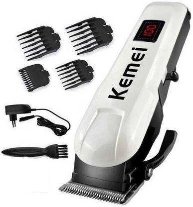 Kemei KM - 809C PROFESSIONAL TRIMMER with 240min Runtime. Trimmer 120 min  Runtime 4 Length Settings