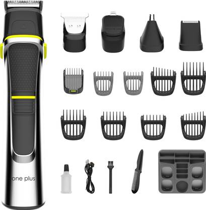 वनप्लस OP 191 14 in 1 Face, Body & Private Parts,DualCut Technology रनटाइम: 120 min पुरुषों के लिए