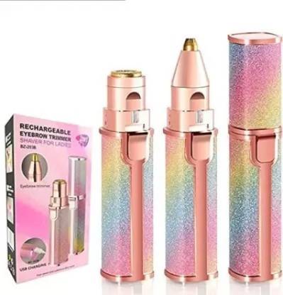 MAXTOP MAXTO SHACER 2 IN 1 Battery operated eyebrow trimmer ladies shaver Trimmer 45 min  Runtime 1 Length Settings