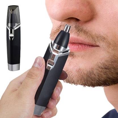 NOSEE Professional rechargeable cordless Nose, Ear & Eyebrow, trimmer Fully Waterproof Trimmer 90 min  Runtime 1 Length Settings