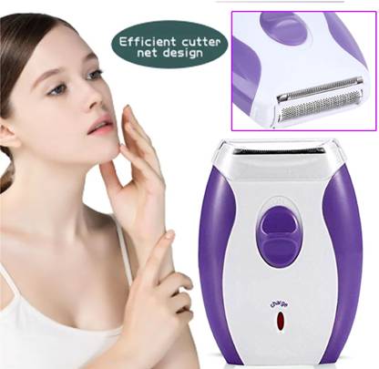 KMK New Cordless Mini Hair Shaver Rechargeable Lady Bikini Trimmer Trimmer 60 min  Runtime 1 Length Settings