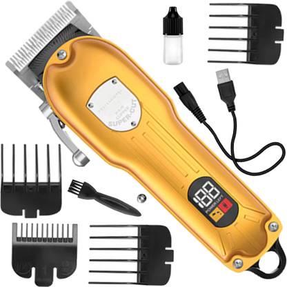 UJYH Heavy Duty Cordless Hair Clipper & Trimmer Beard Shaver Hair Cutting Machine Trimmer 180 min  Runtime 4 Length Settings
