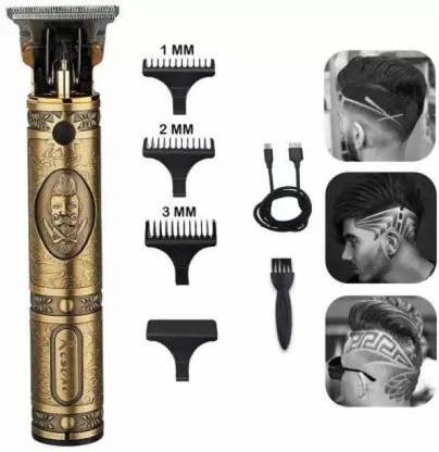 Highlook Bully T Pivot Blade 0.MM Size Hair And Beard Professional Hair Trimmer Trimmer 90 min  Runtime 3 Length Settings