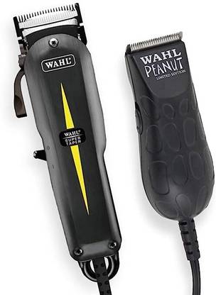 WAHL 08331-024 Professional All Star Clipper+Trimmer Super Taper and Peanut Trimmer Grooming Kit 120 min  Runtime 4 Length Settings