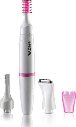 NOVA NLS 530 Sensi-Trim Touch Fully Waterproof Trimmer 45 min  Runtime 4 Length Settings