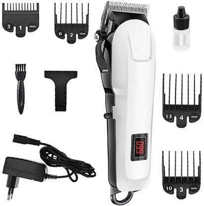 Zeno volt Professional Rechargeable and Cordless CS 809 Hair Clipper Fully Waterproof T Fully Waterproof Trimmer 240 min  Runtime 4 Length Settings