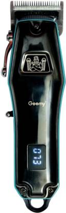 Geemy Hair trimmer clipper led display rechargeable Trimmer 120 min  Runtime 8 Length Settings
