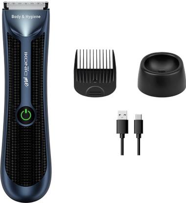 IKONIC Beard and Body Men Fully Waterproof Trimmer 90 min  Runtime 9 Length Settings