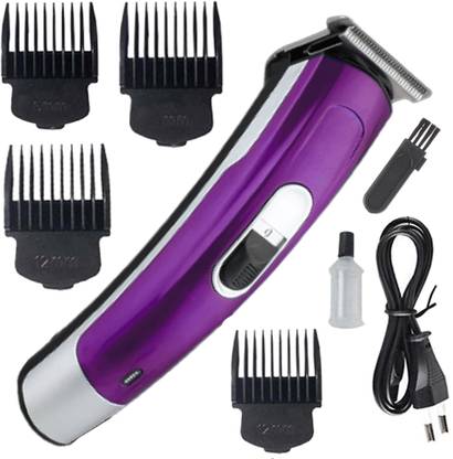 JHGF Rechargeable Hair Trimmer And Washable Shaver For Men Trimmer 60 min  Runtime 4 Length Settings