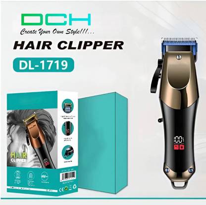 DCH Daling DL-1719b Rechargeable Hair Clipper With Digital Display Trimmer 240 min  Runtime 4 Length Settings
