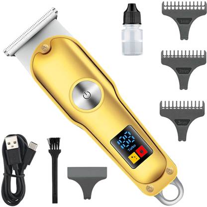 APRO Professional Rechargeable Fully Waterproof Trimmer 120 min  Runtime 3 Length Settings